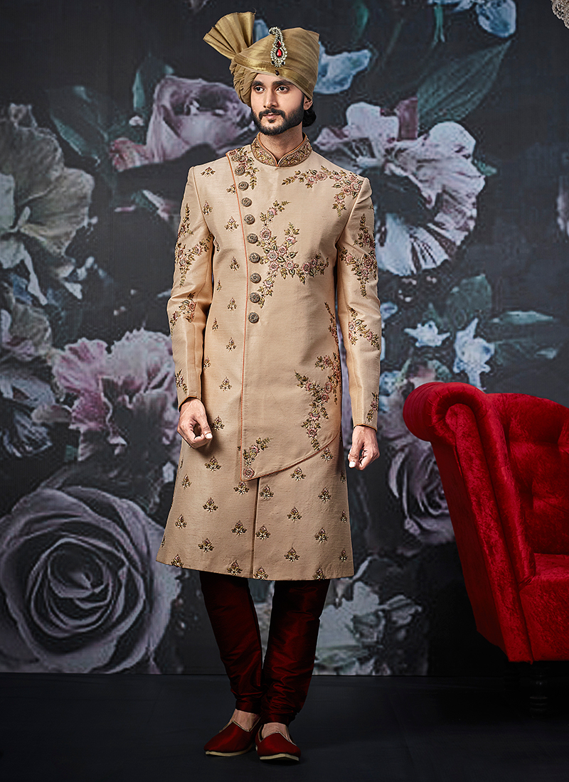 Indo western sherwani for on sale wedding