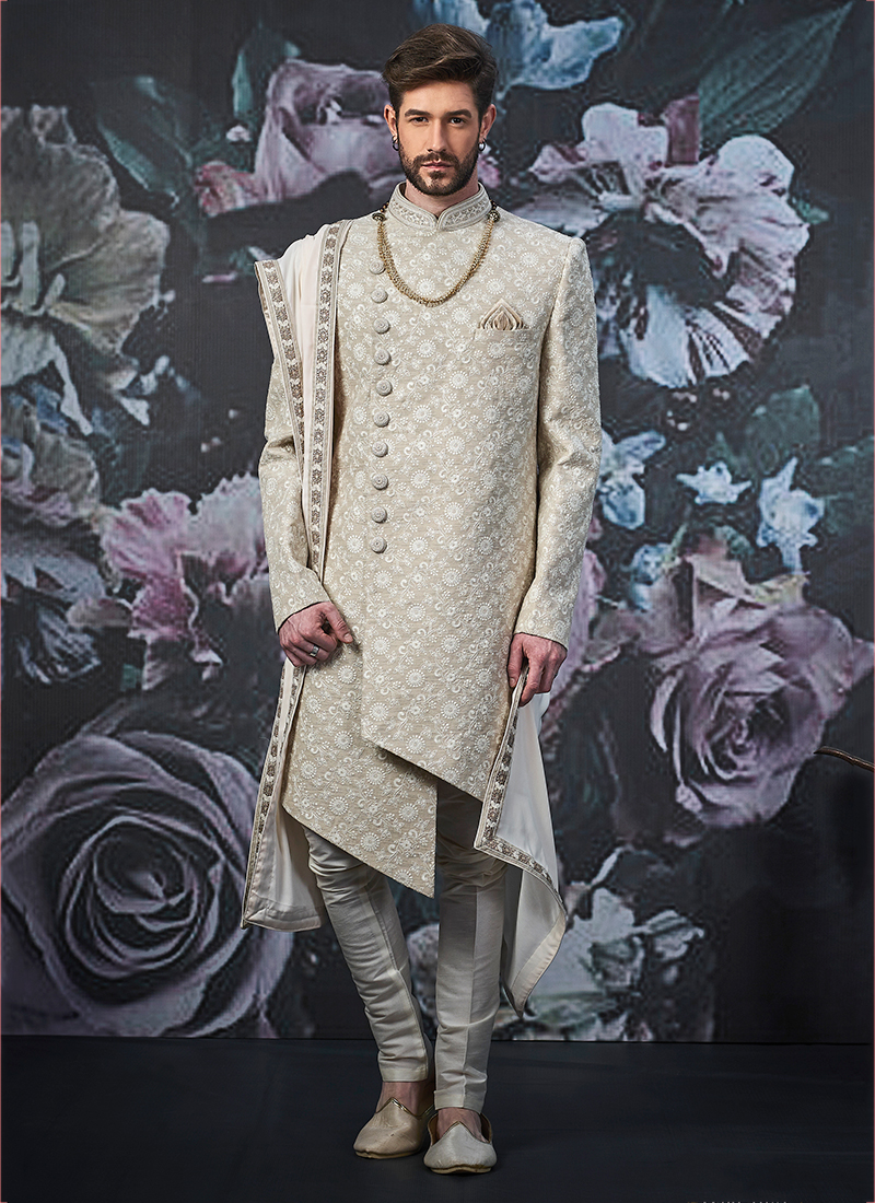 Indo western sherwani outlet for marriage