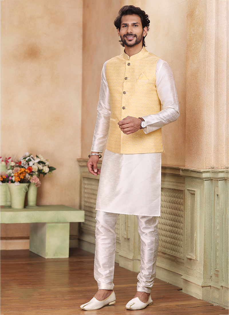 Banarasi waistcoat on sale