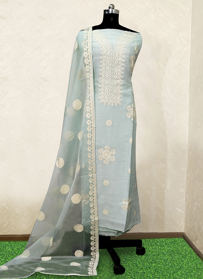 Pure Linen Bailu Kanta Work , Pure Linen Fancy & Kalamkari Cotton Dress  Materials Kurti Sets - YouTube