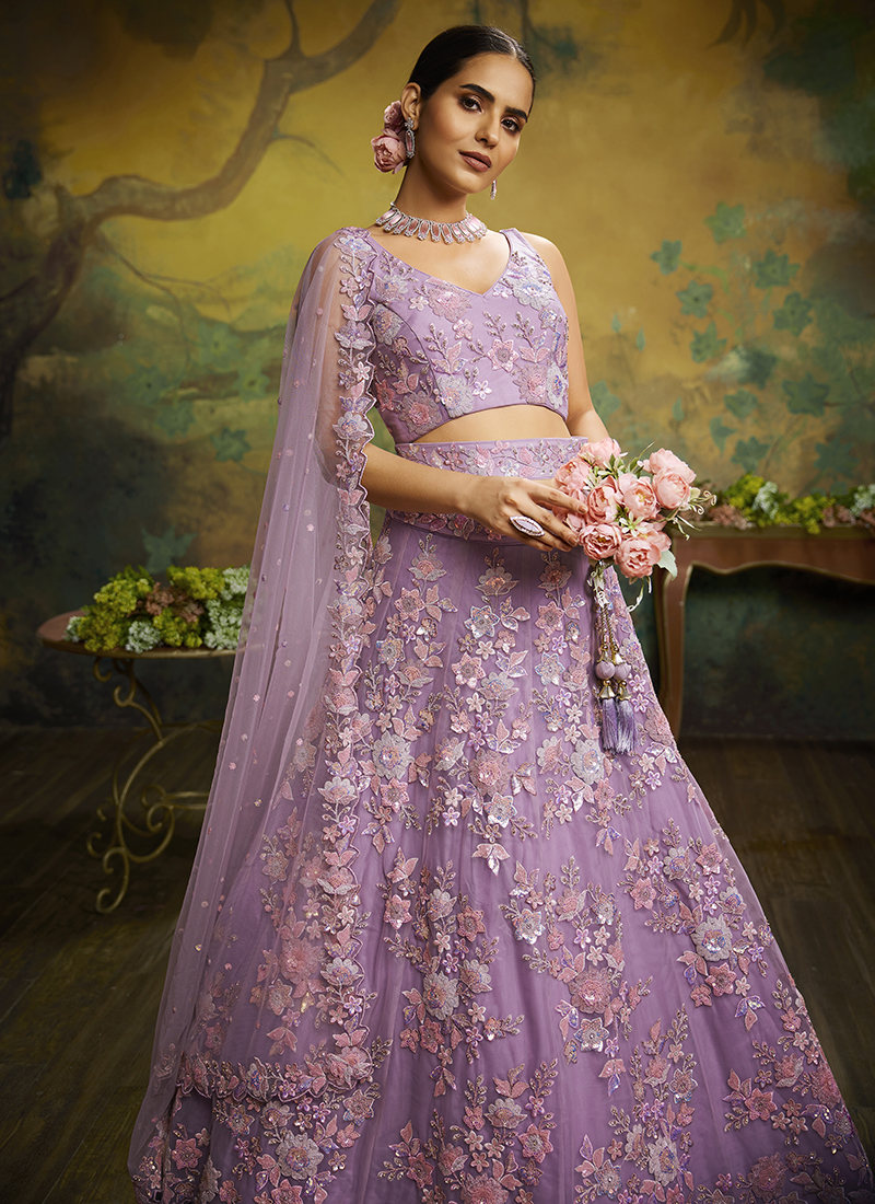 Buy Latest Indian Wedding Guest Lehenga Online in USA — Karmaplace