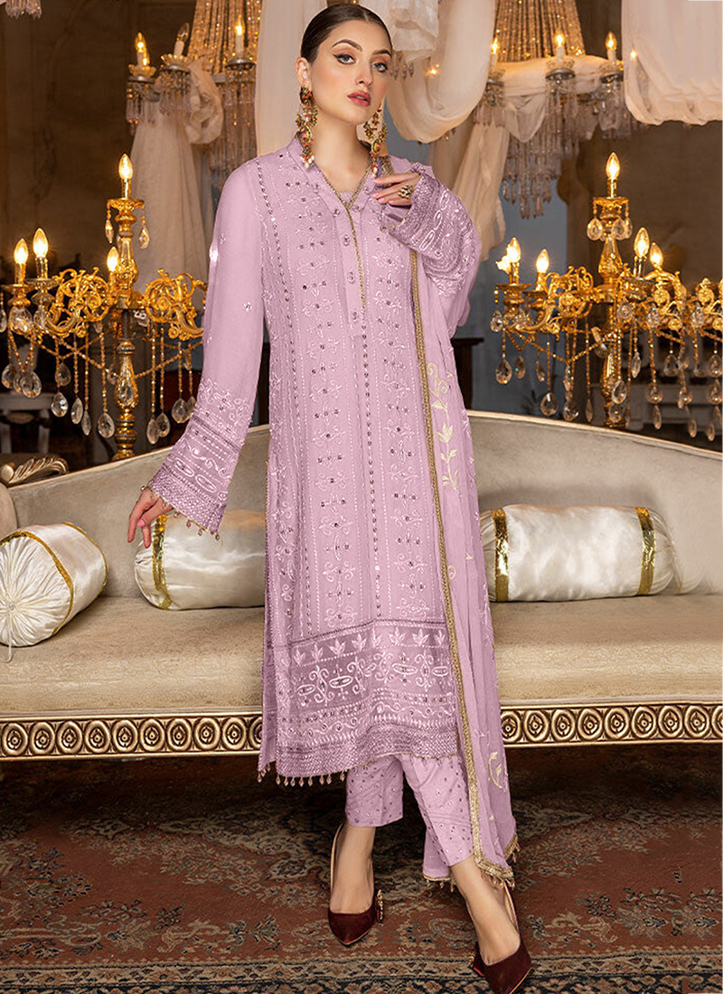 Pink eid outlet dress