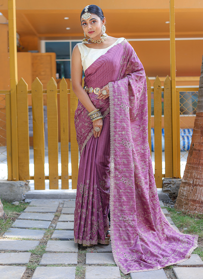 Traditional Pure Soft Silk Saree – New Mahalakshmi Stores