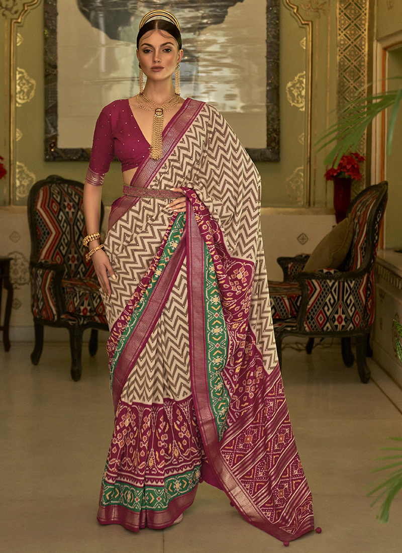 Buy Sneha Fashion Woven Kanjivaram Jacquard, Pure Silk Black, Beige Sarees  Online @ Best Price In India | Flipkart.com