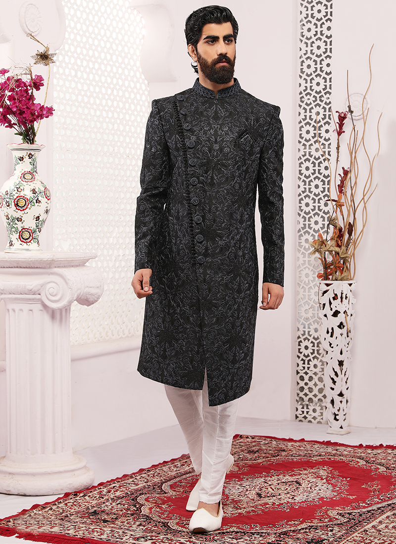 Sherwani for wedding clearance reception