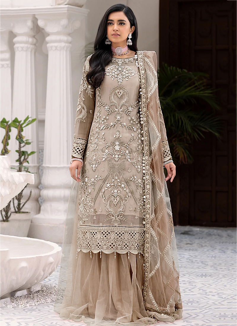 Net dresses pakistani clearance images