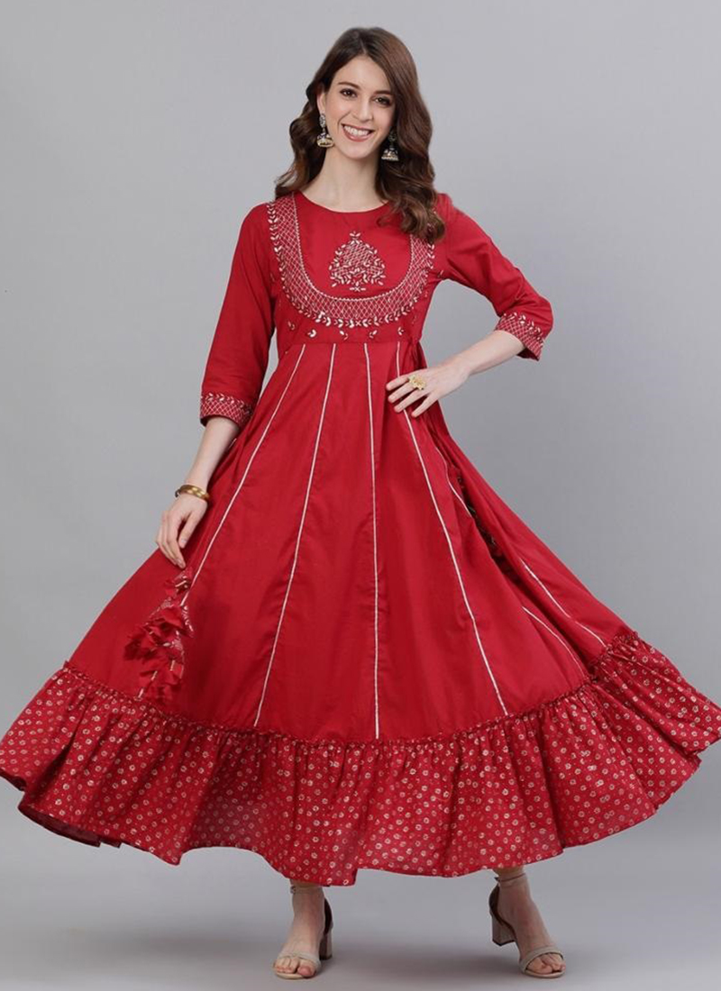 Ethnic Gowns | Festive And Daily Wear Gown | Freeup