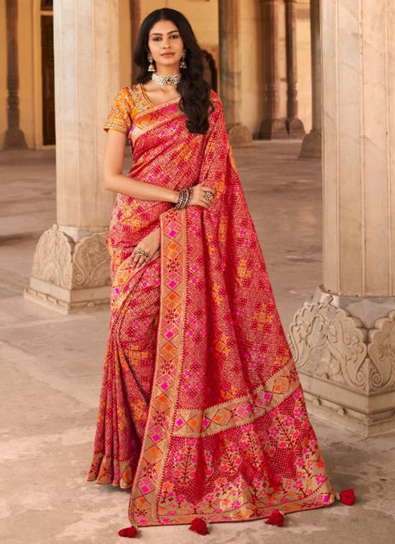 Engagement Saree – Bahuji - Online Fashion & Lifestyle Store