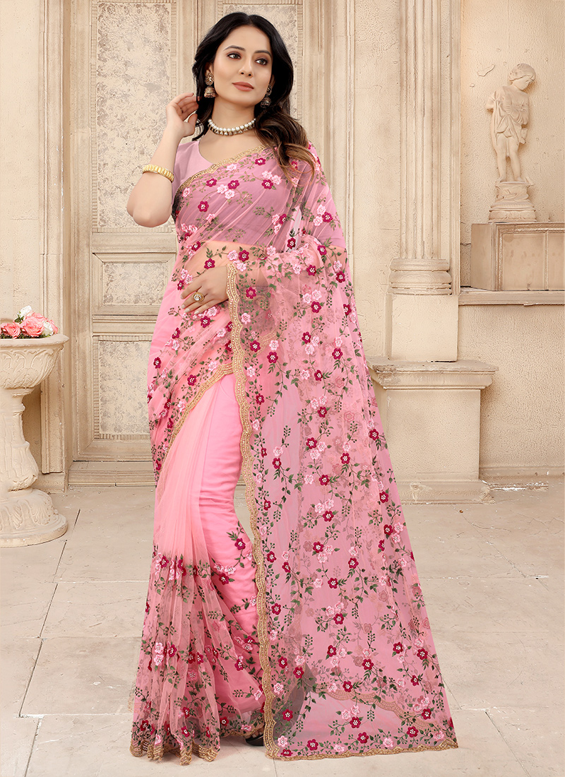 Gajari And Gajari Party Wear Saree, With Blouse Piece And With Blouse Piece  at Rs 1750 in Delhi