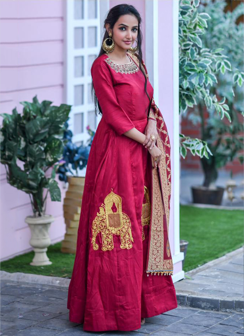 Full frock for clearance womens in chennai silks