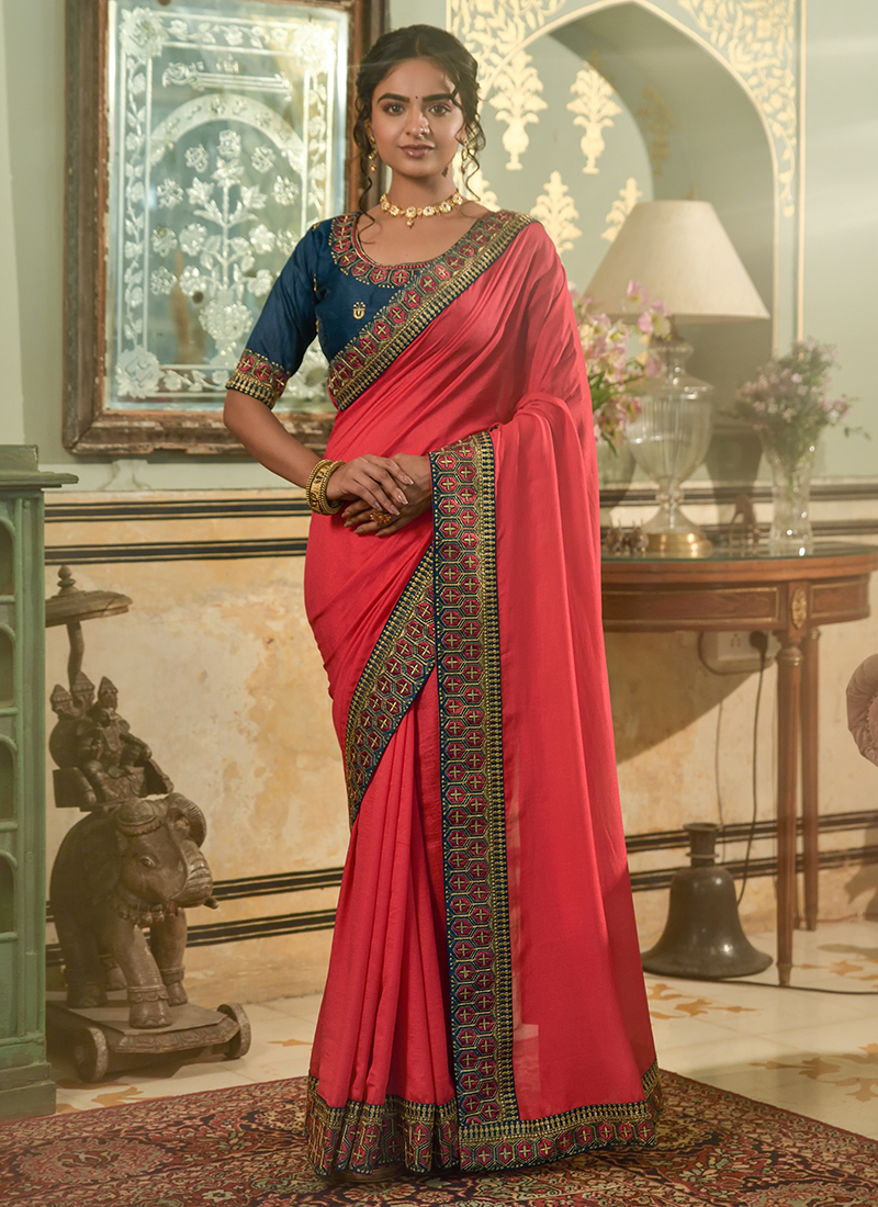cotton silk women plus size sarees uk -8405101631 | Heenastyle