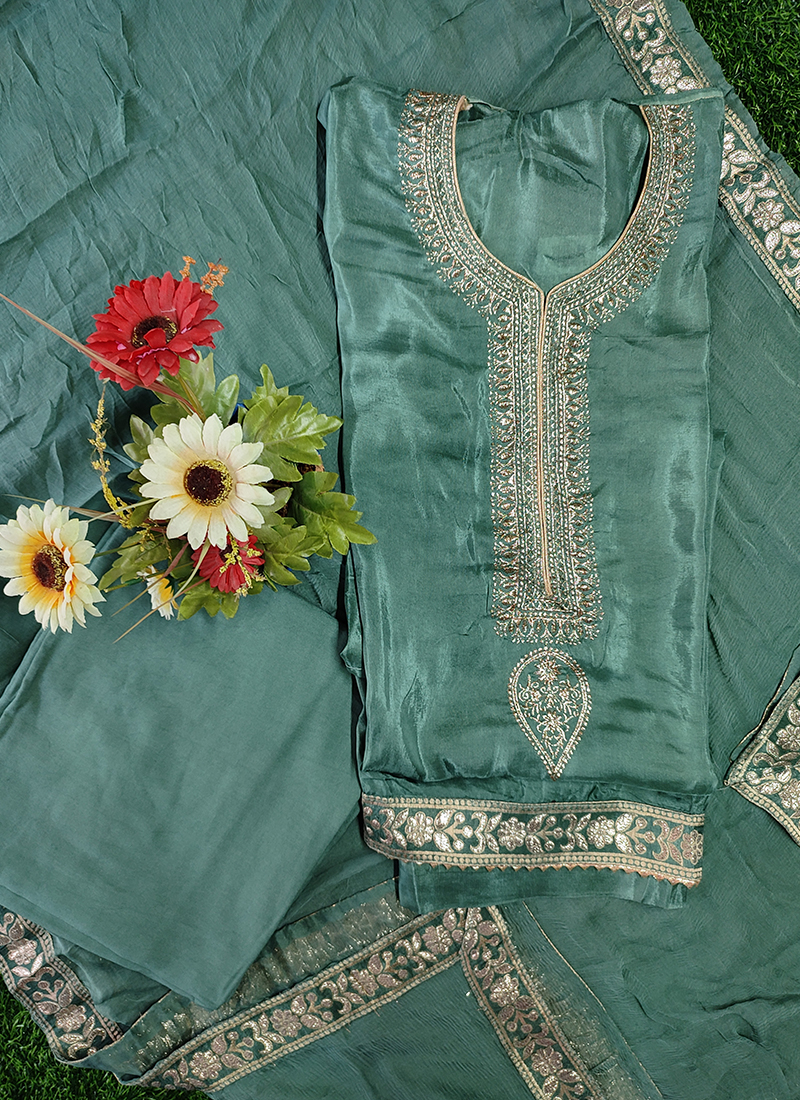 Hand work punjabi clearance suit