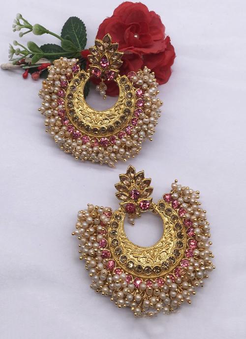 Shop online Royal Bling Gold Metal Jhumka Earrings For Women at best Prices  with good deals & offers – Lady India