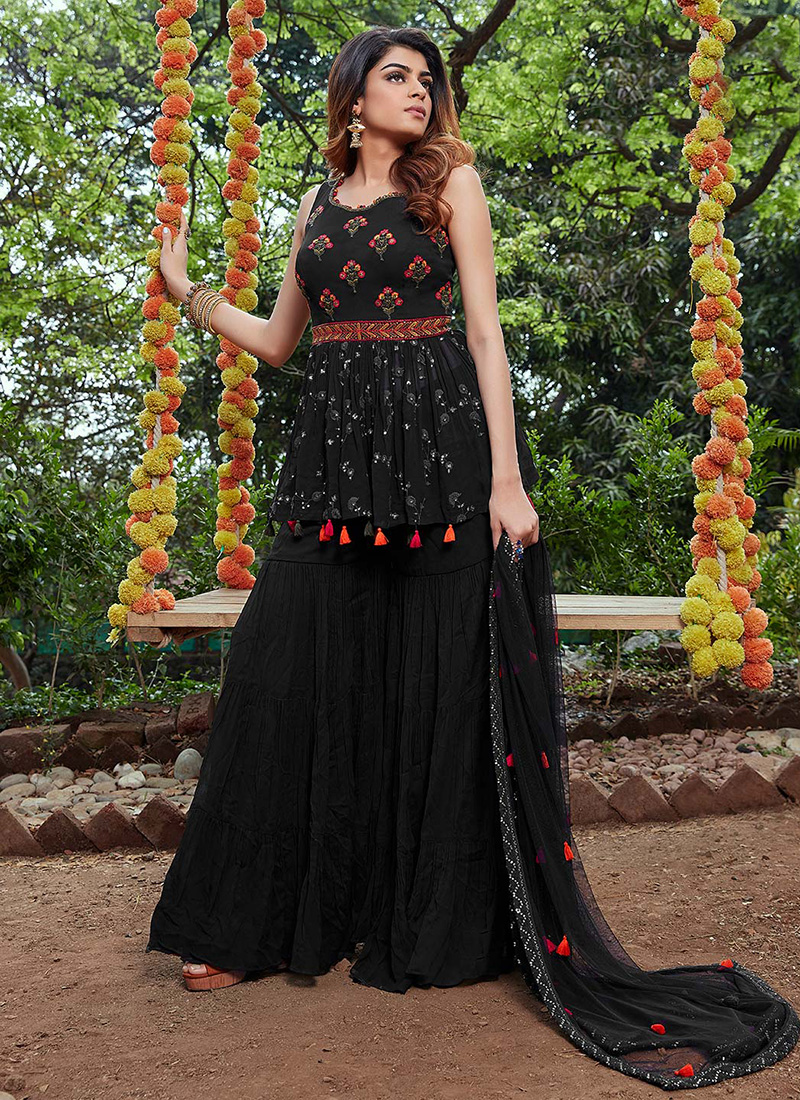 Journey Design Utsav Readymade Sharara Gharara Dress Festive Wear  Collection Dealer