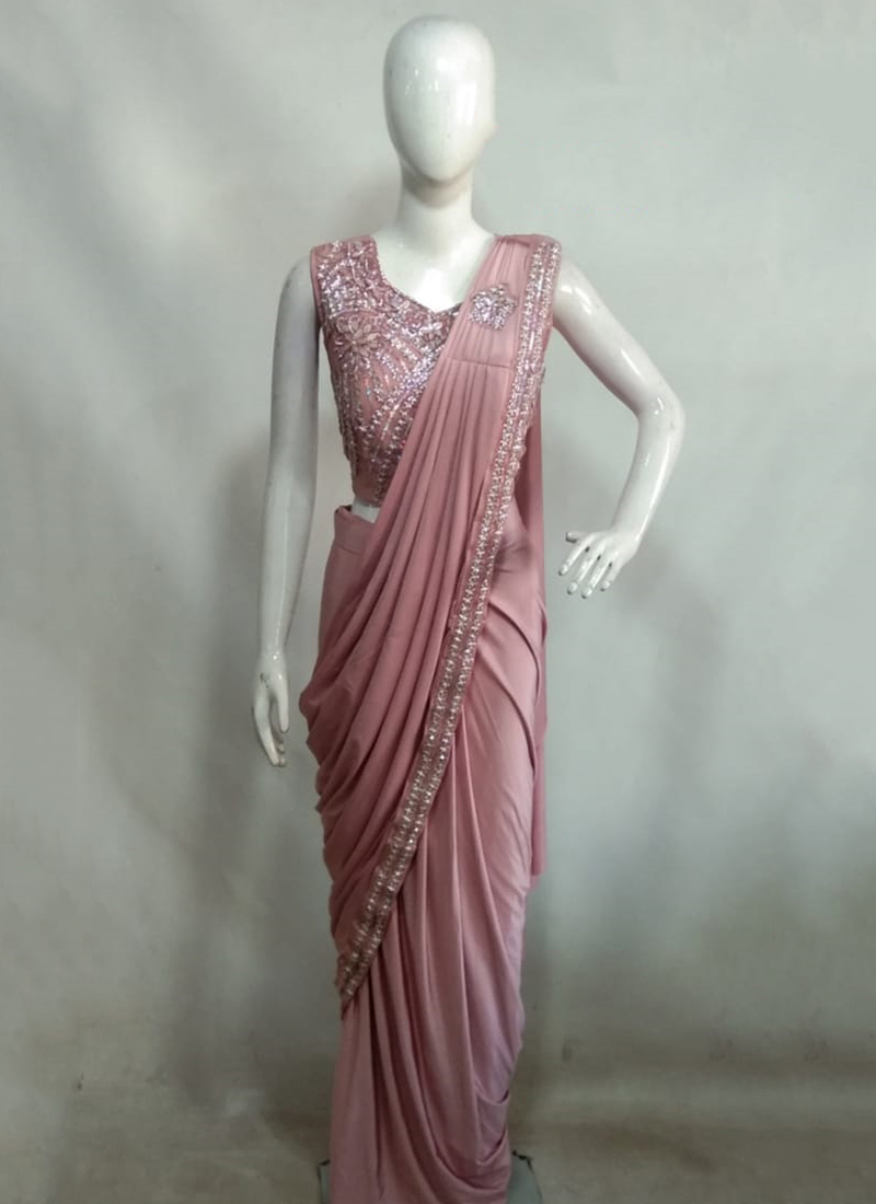 Diwali dress, readymade Saree, Babies & Kids, Babies & Kids Fashion on  Carousell