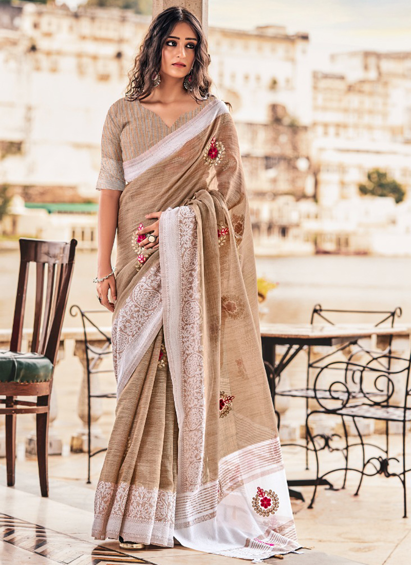 Buy 38 Size Fully Stitched Blouse Soft Crepe Silk Designer Saree With Gota  Patti Border Party Wear Sarees Online Gota Patti Saree Blouse Online in  India - Etsy