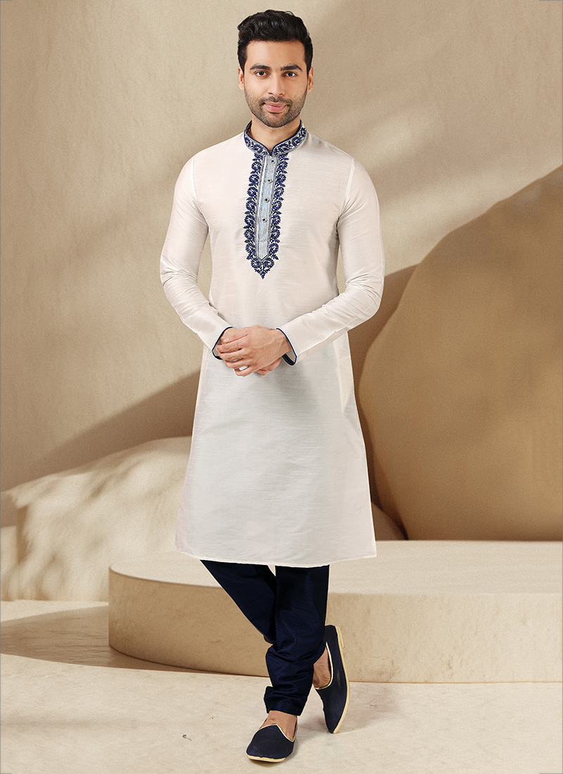 Men's Purple Kurta Pajama: Buy Latest Men's Ethnic Wear Online | Utsav  Fashion