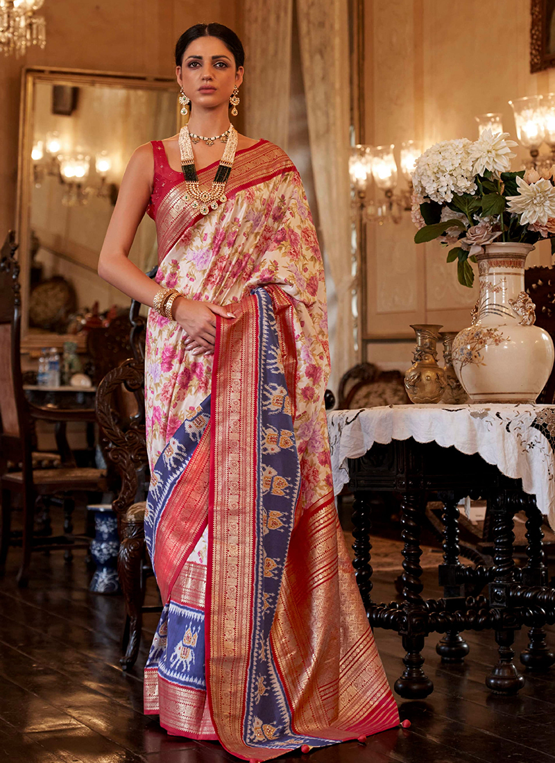 Buy Patola Silk Saree For Wedding Online In India | Me99