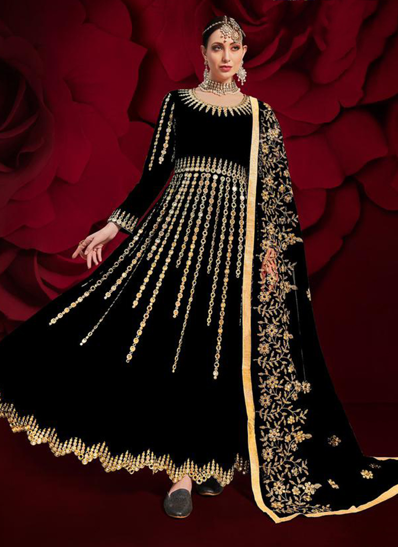 Party Wear Anarkali Suit Designs | Punjaban Designer Boutique