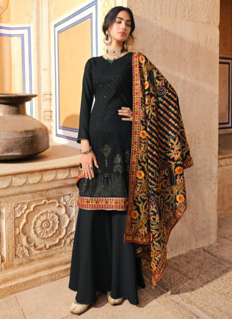 Latest palazzo suit designs on sale 2019