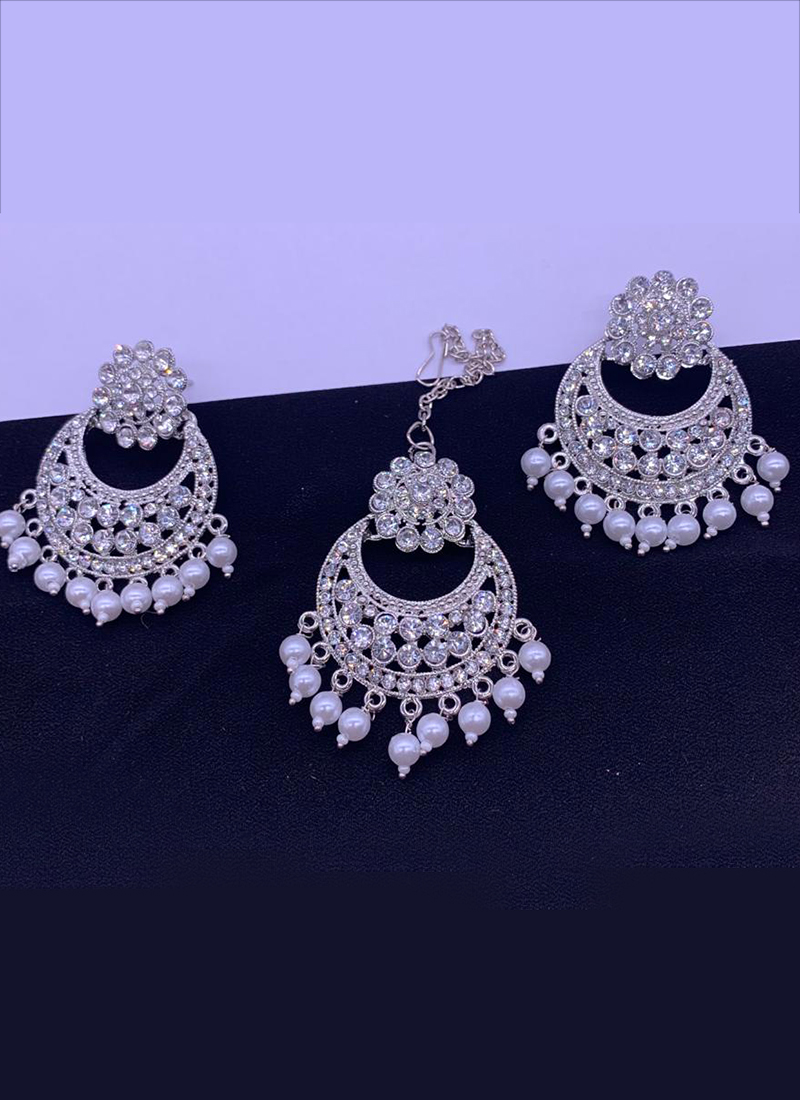 Designer Earrings For Party WearEarring With Tikka SetNew Party Wear  Earrings Collection  YouTube