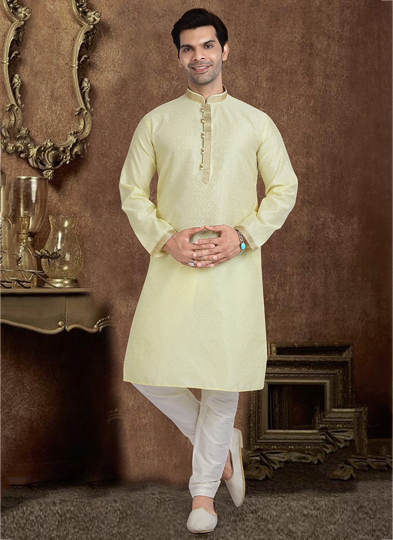 Lemon best sale kurta pajama