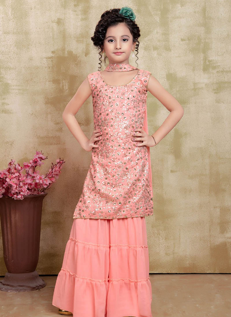Girls Salwar Suits: Buy Kids Salwar Kameez Online @ Best Price | Fancy suit,  Trending fashion outfits, Kids dress