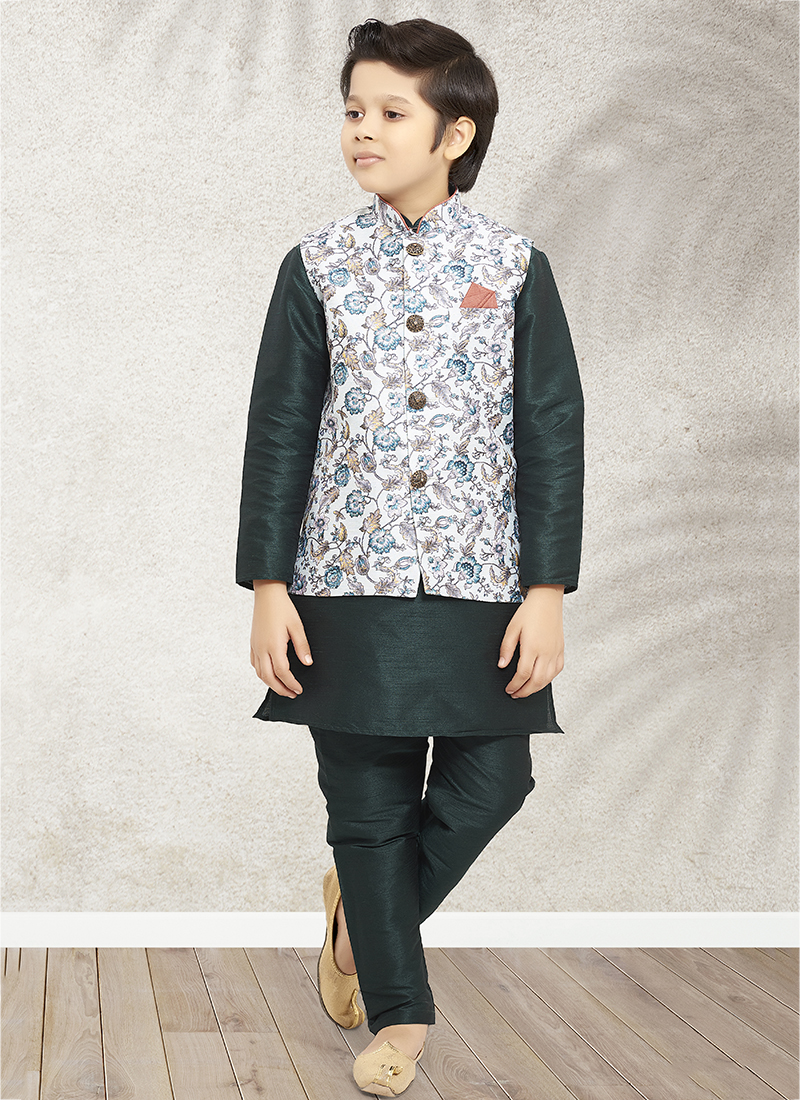 Kids kurta hotsell pajama with jacket