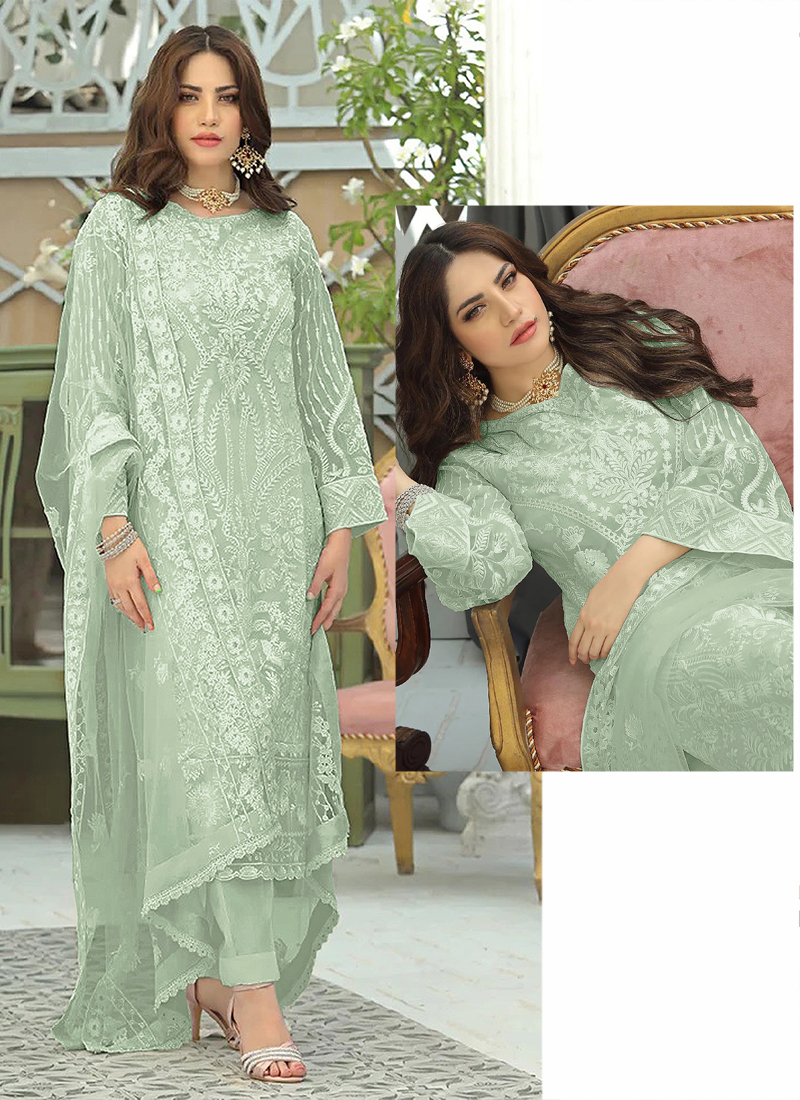 Buy Pista Green Dresses & Gowns for Women by LYMI LABEL Online | Ajio.com