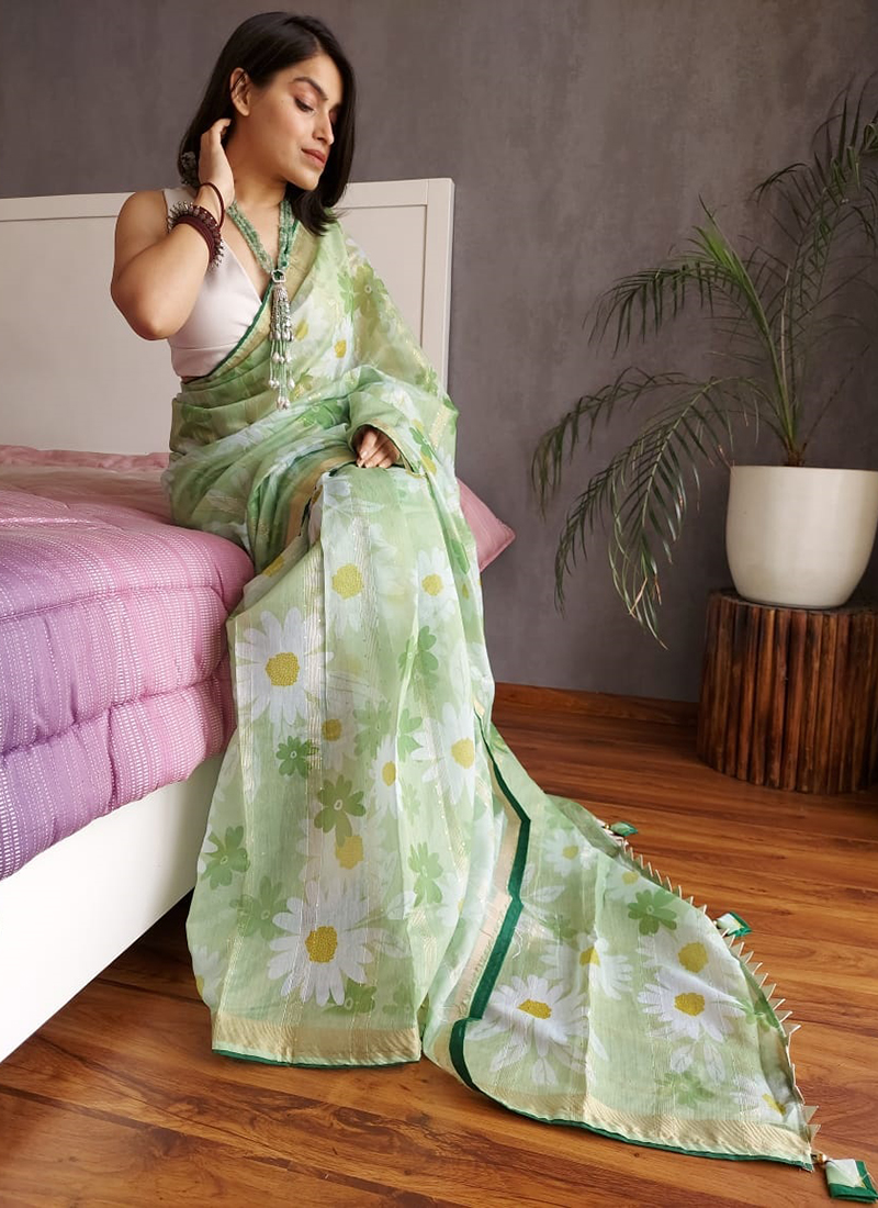 Summer Party Wear Saree | 3d-mon.com