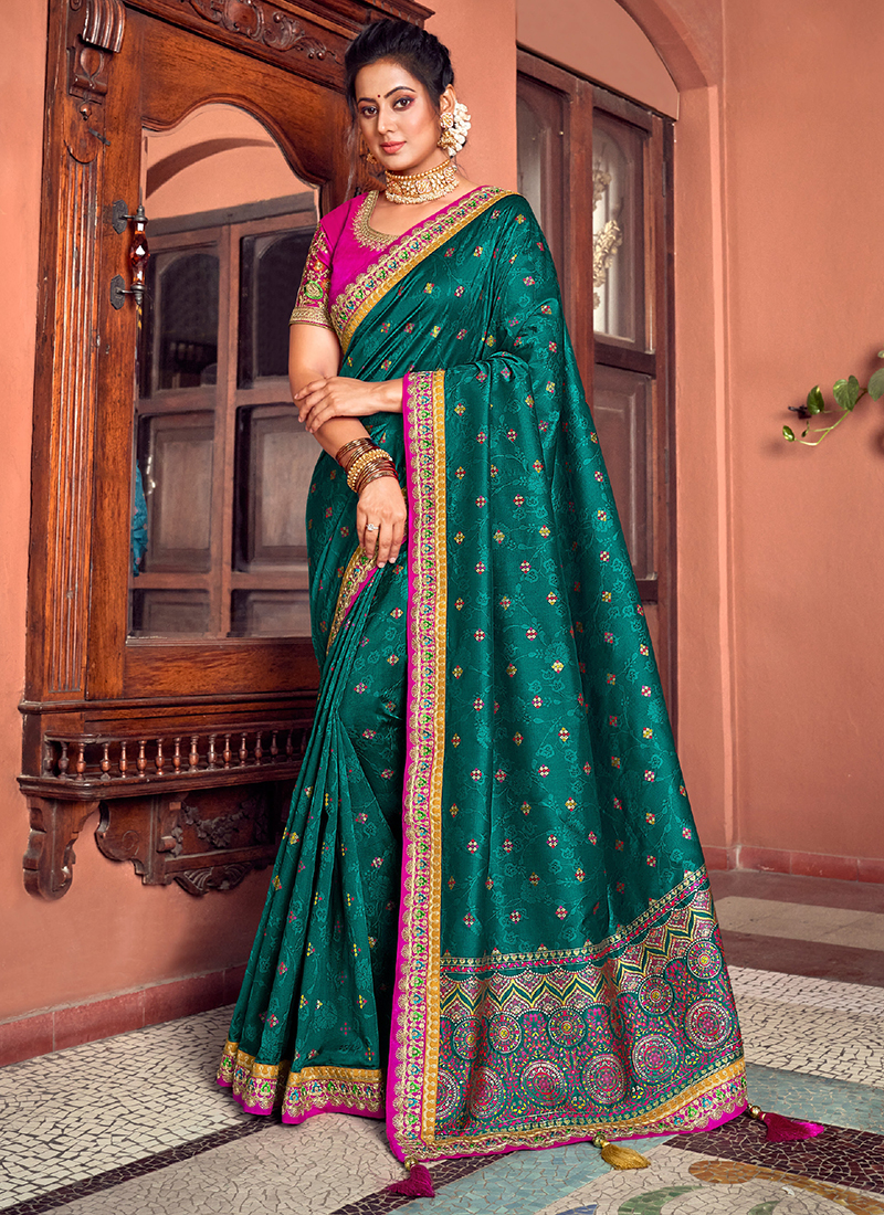 Buy Khaddi Chiffon Banarasi Saree Online at the Best Price – thecotlin