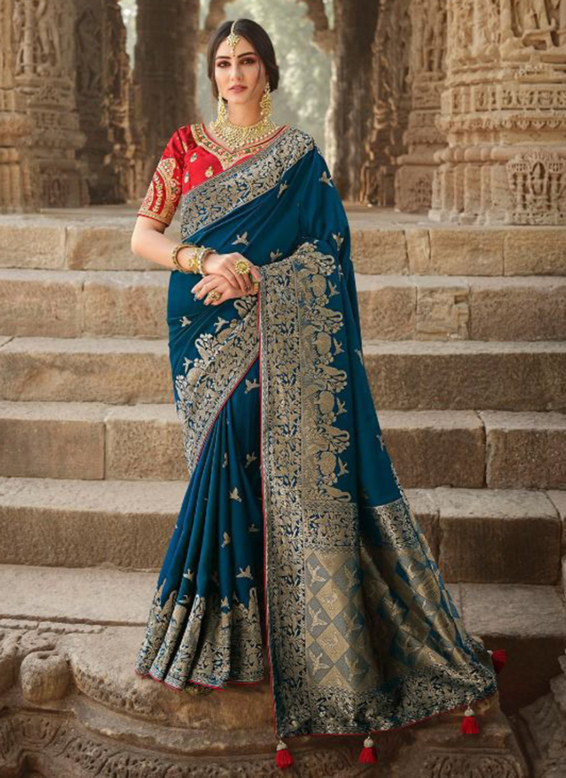 Heavy silk shop sarees for wedding