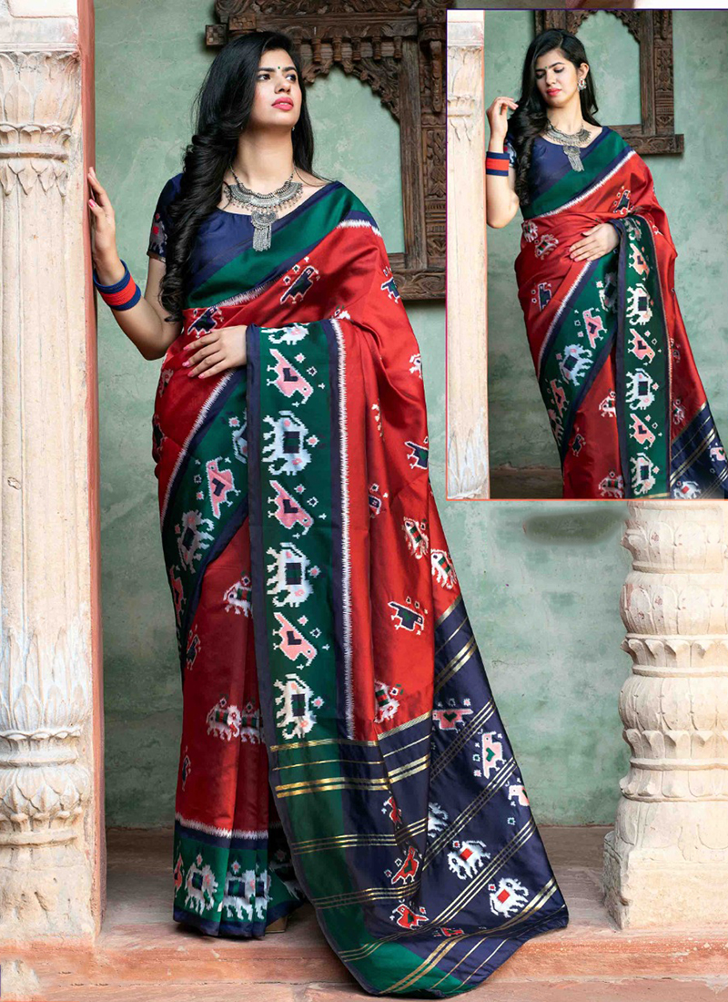 Buy Wedding Reception Silk Sarees For Bride for Women Online from India's  Luxury Designers 2024