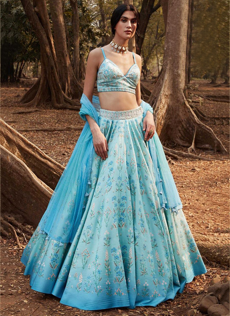Buy Bollylounge Girl's Ethnic Wear Bamboo Silk Readymade Lehenga Choli  Online at Best Prices in India - JioMart.