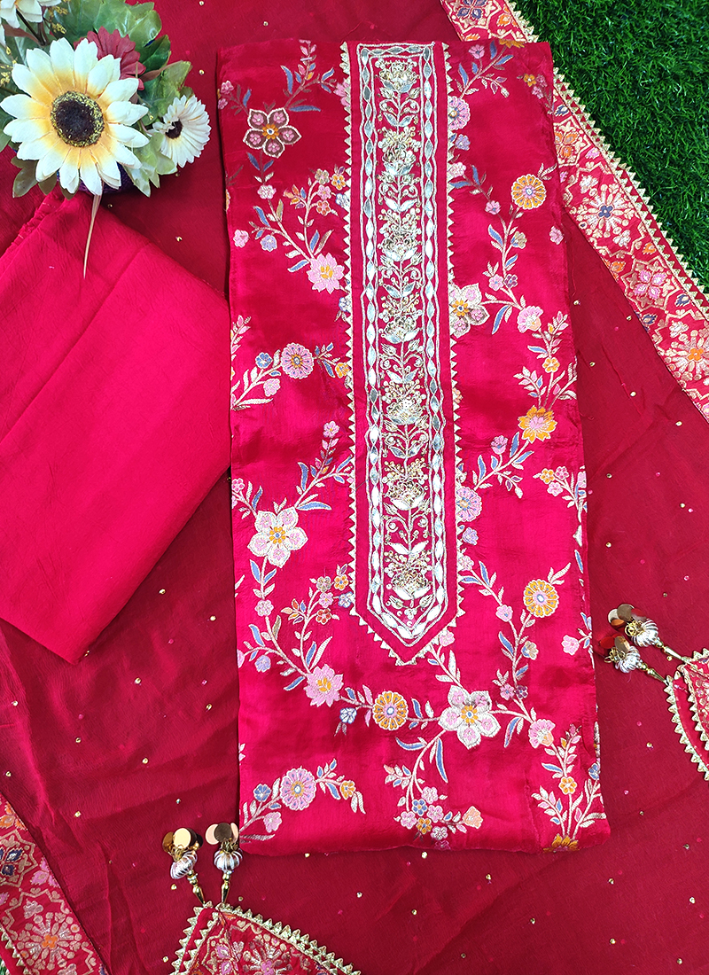 Ready To Wear Cora Dabka Handwork 3pcs Dress – BWPHandmade