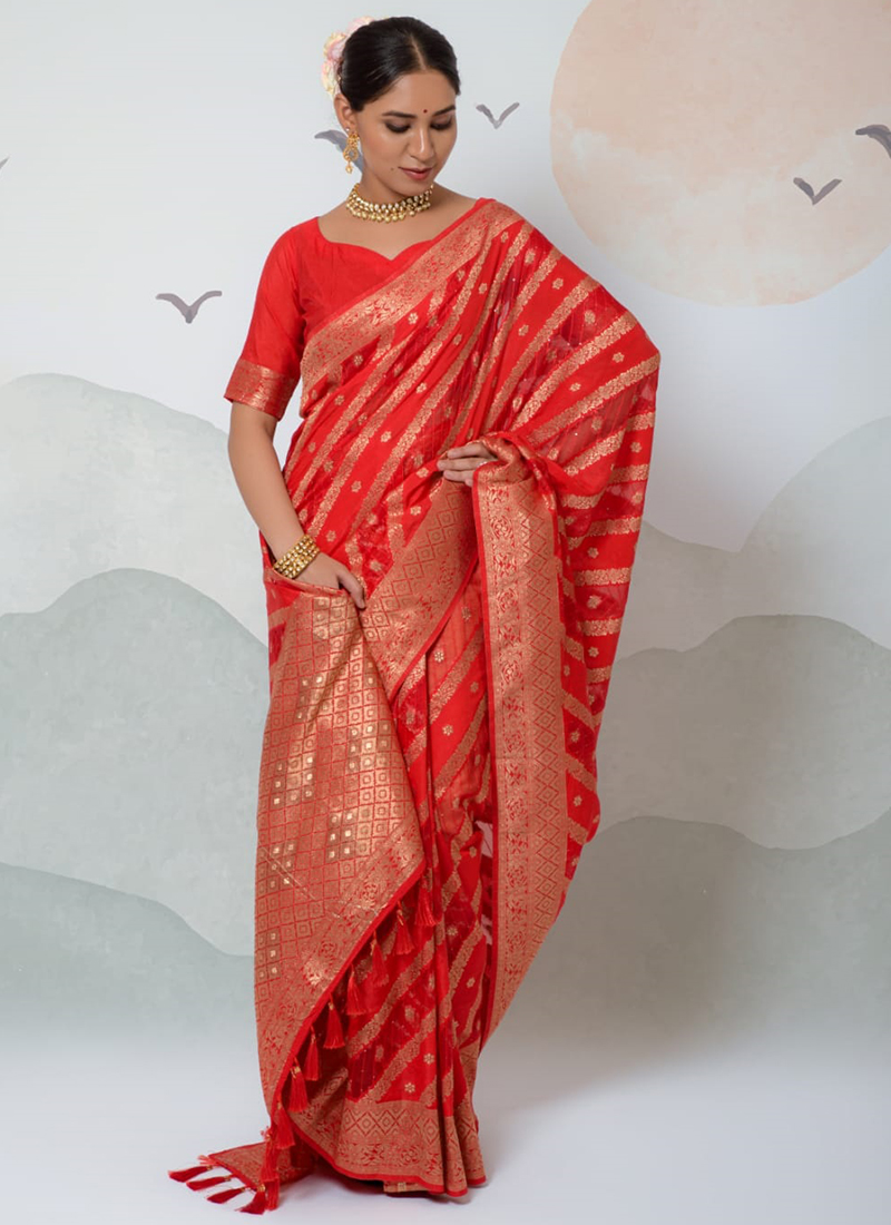 Organza Sarees