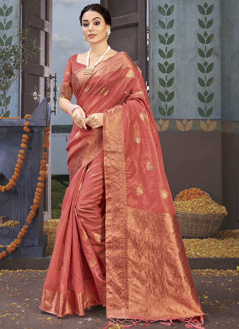 Buy Yellow Embellished Organza Saree With Unstitched Blouse Piece Kalki  Fashion India