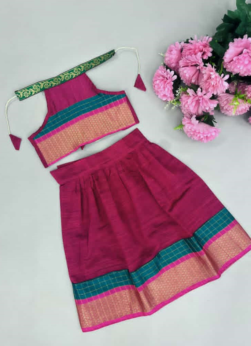 Kids Lehenga: Buy Lehenga Choli for Kids Online | Utsav Fashion