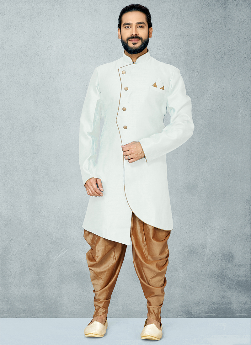 white dhoti kurta for wedding